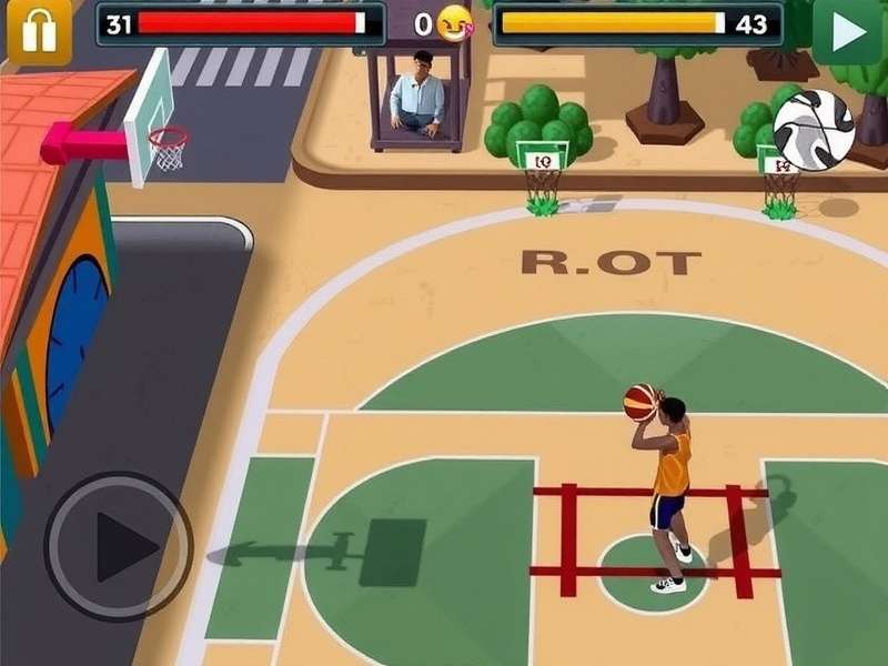 Indian Street Basketball in Mumbai's Dharavi Indian Street Basketball Gameplay